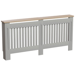 Arlington Radiator Cover - Grey, Extra Large