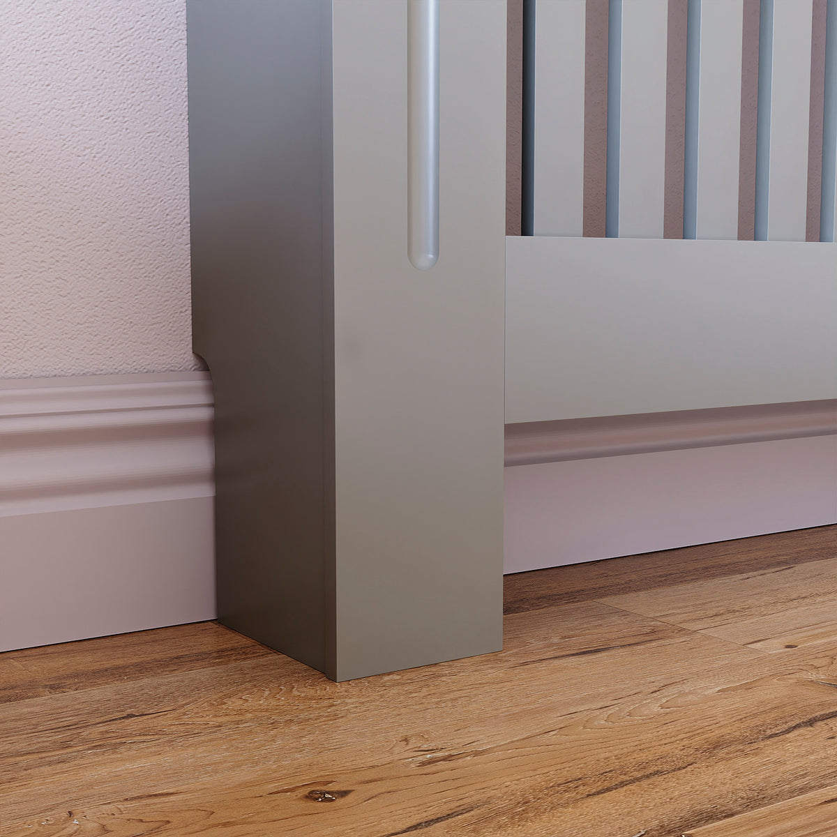 Arlington Radiator Cover - Grey, Extra Large