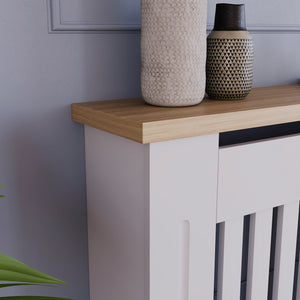 Arlington Radiator Cover - White, Small