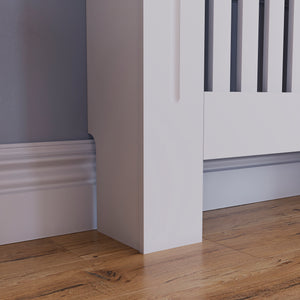 Arlington Radiator Cover - White, Small