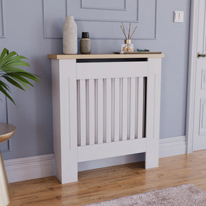 Arlington Radiator Cover - White, Small