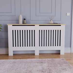 Arlington Radiator Cover - White, Large