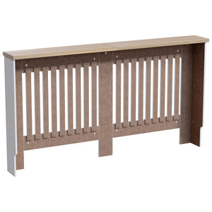 Arlington Radiator Cover - White, Large