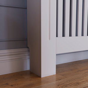 Arlington Radiator Cover - White, Large