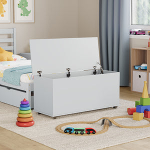 Leon Toy Box, White