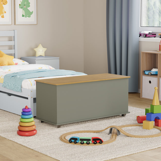 Arlington Toy Box, Grey