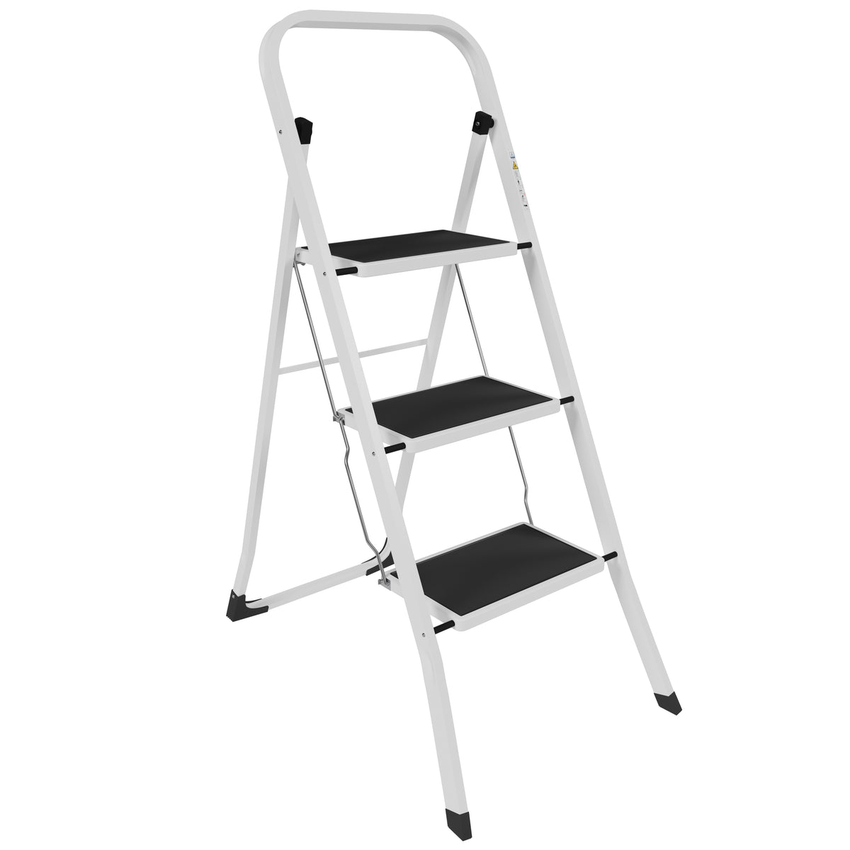 3-Step Ladder With Anti-Slip Mat