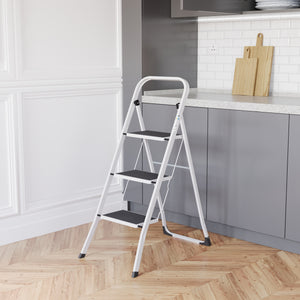 3-Step Ladder With Anti-Slip Mat