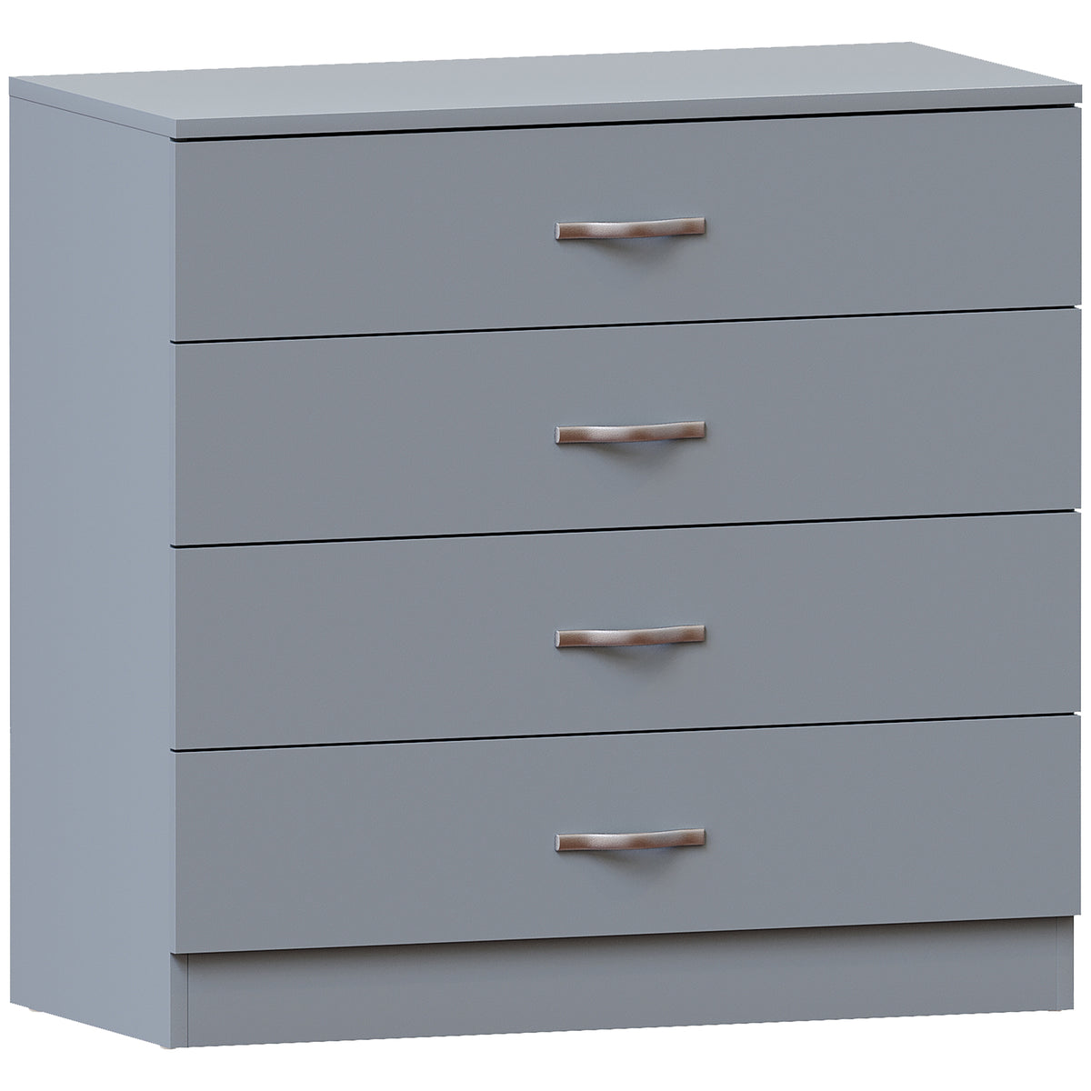 Riano 4 Drawer Chest Grey Bedroom Storage Unit