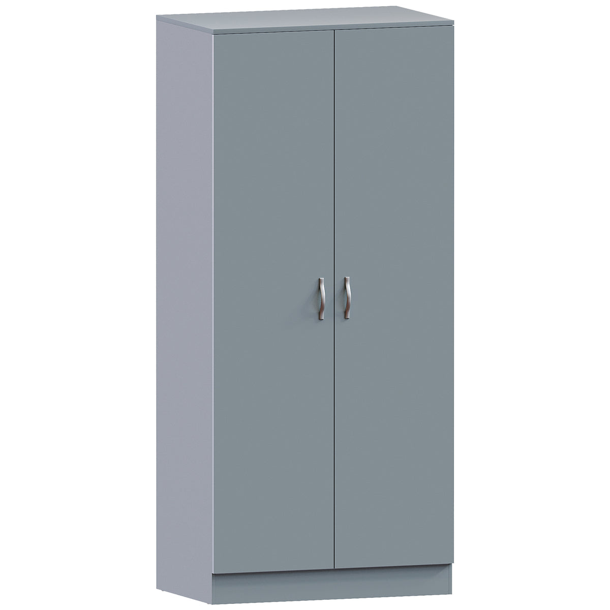 Riano 2 Door Wardrobe for Bedroom Storage - grey

