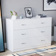 Riano 6 Drawer Chest White Bedroom Storage Unit
