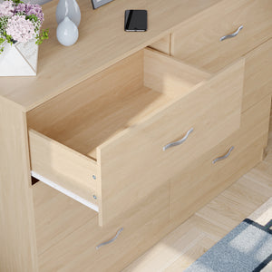 Riano 6 Drawer Chest Pine Bedroom Storage Unit
