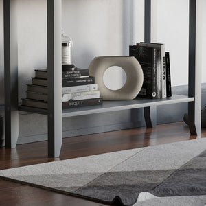Windsor 2-Drawer Console Table - Grey