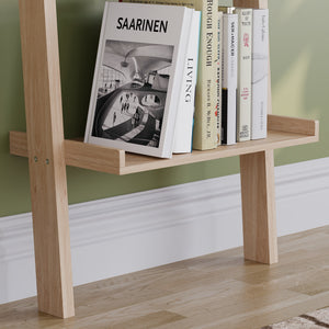 York 4-Tier Ladder Bookcase - Pine