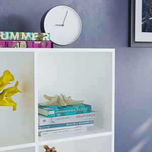 Durham 6-Cube Storage Unit - White