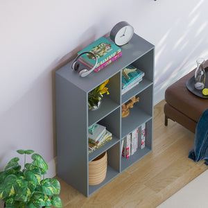 Durham 6-Cube Storage Unit - Grey
