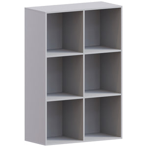 Durham 6-Cube Storage Unit - Grey