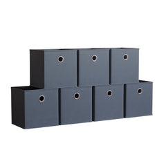 Durham Cube Storage Basket, Grey UKFR - Set of 7