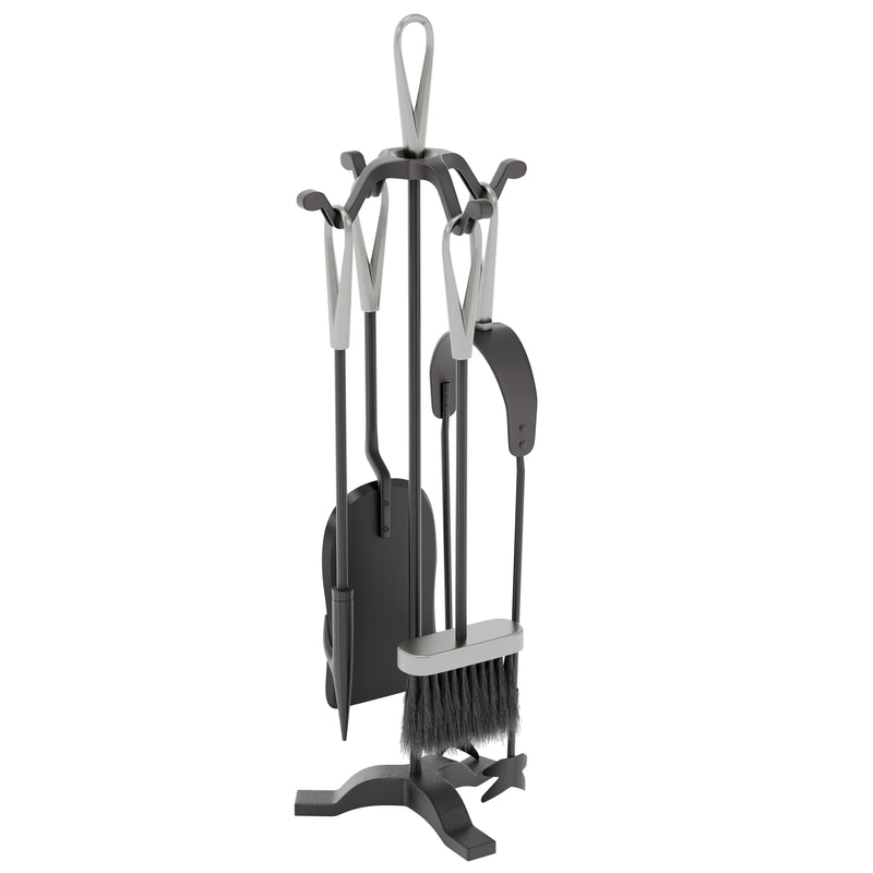 5-Piece Buxton Companion Set - Black & Nickel