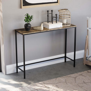 Brooklyn Console Table - Dark Wood