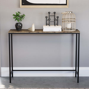 Brooklyn Console Table - Dark Wood