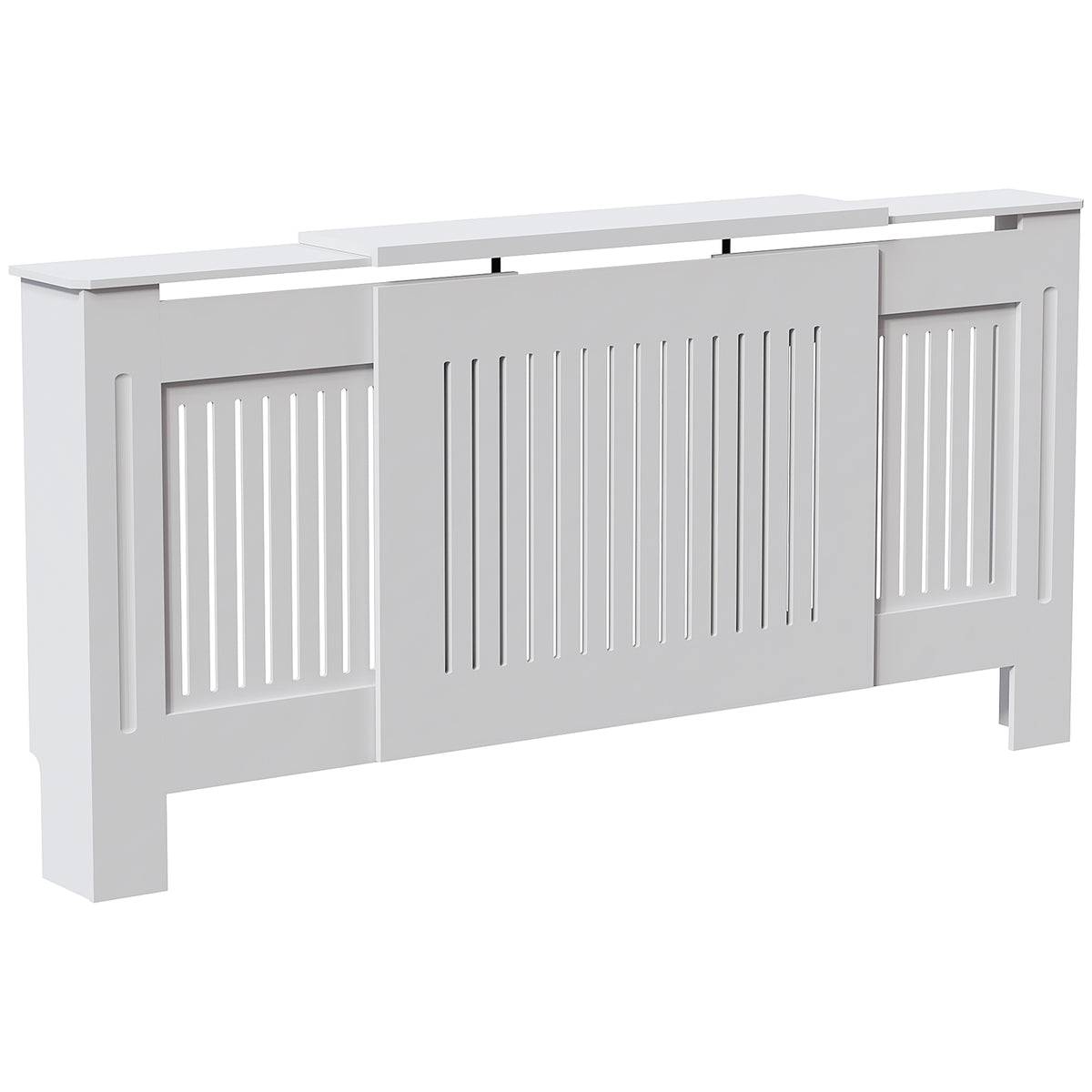 Chelsea Adjustable Radiator Cover - White