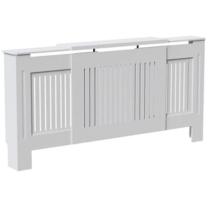 Chelsea Adjustable Radiator Cover - White