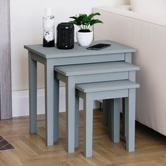 Yorkshire Nest of 3 Tables - Grey