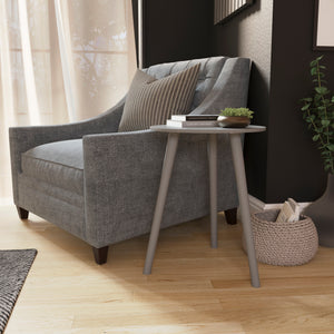 Round Side Table - Grey