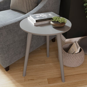 Round Side Table - Grey