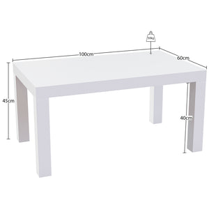 Beeston Coffee Table - White