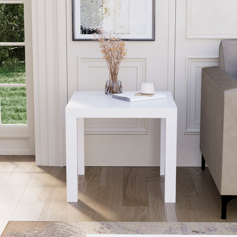 Beeston Side Table - White