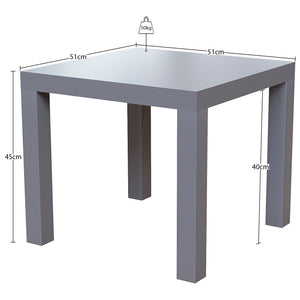 Beeston Side Table - Grey
