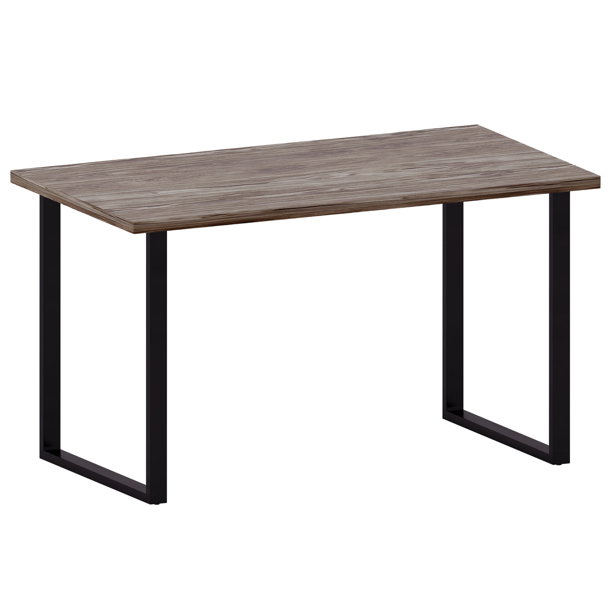 4-Seater Dining Table With U Shape Legs - Walnut