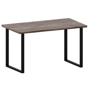 4-Seater Dining Table With U Shape Legs - Walnut