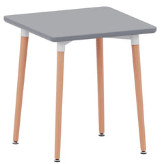 Batley 2-Seater Square Dining Table - Grey