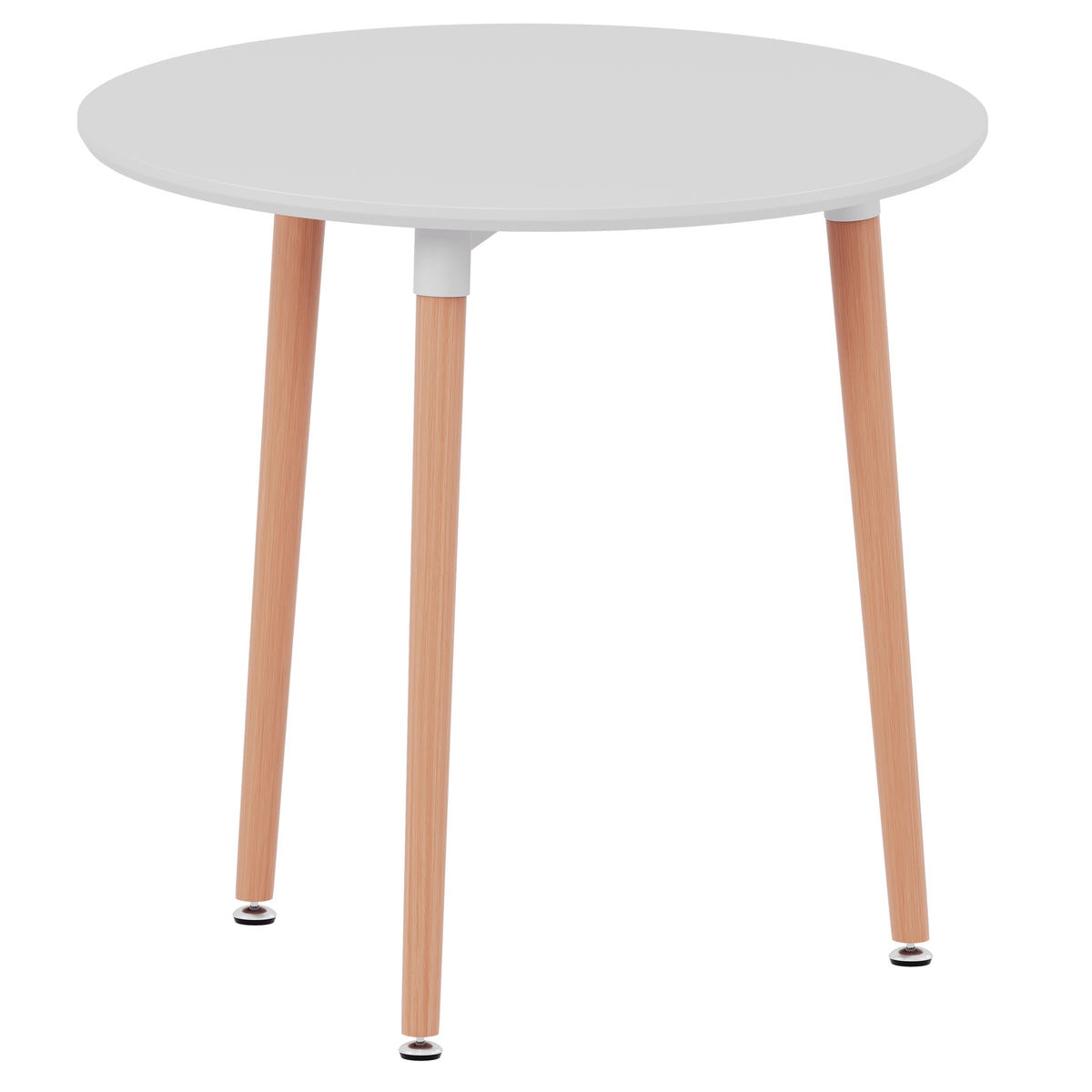 Batley 3-Seater Round Dining Table - White