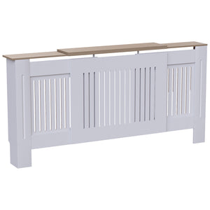Arlington Adjustable Radiator Cover - White
