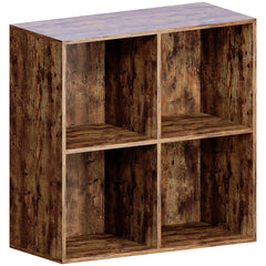 Durham 4-Cube Storage Unit - Dark Wood