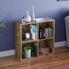 Durham 4-Cube Storage Unit - Dark Wood