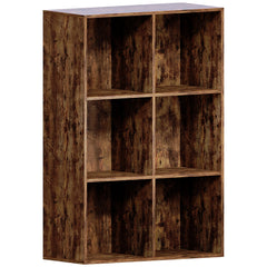 Durham 6-Cube Storage Unit - Dark Wood