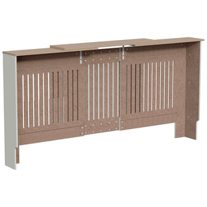 Arlington Adjustable Radiator Cover - Grey