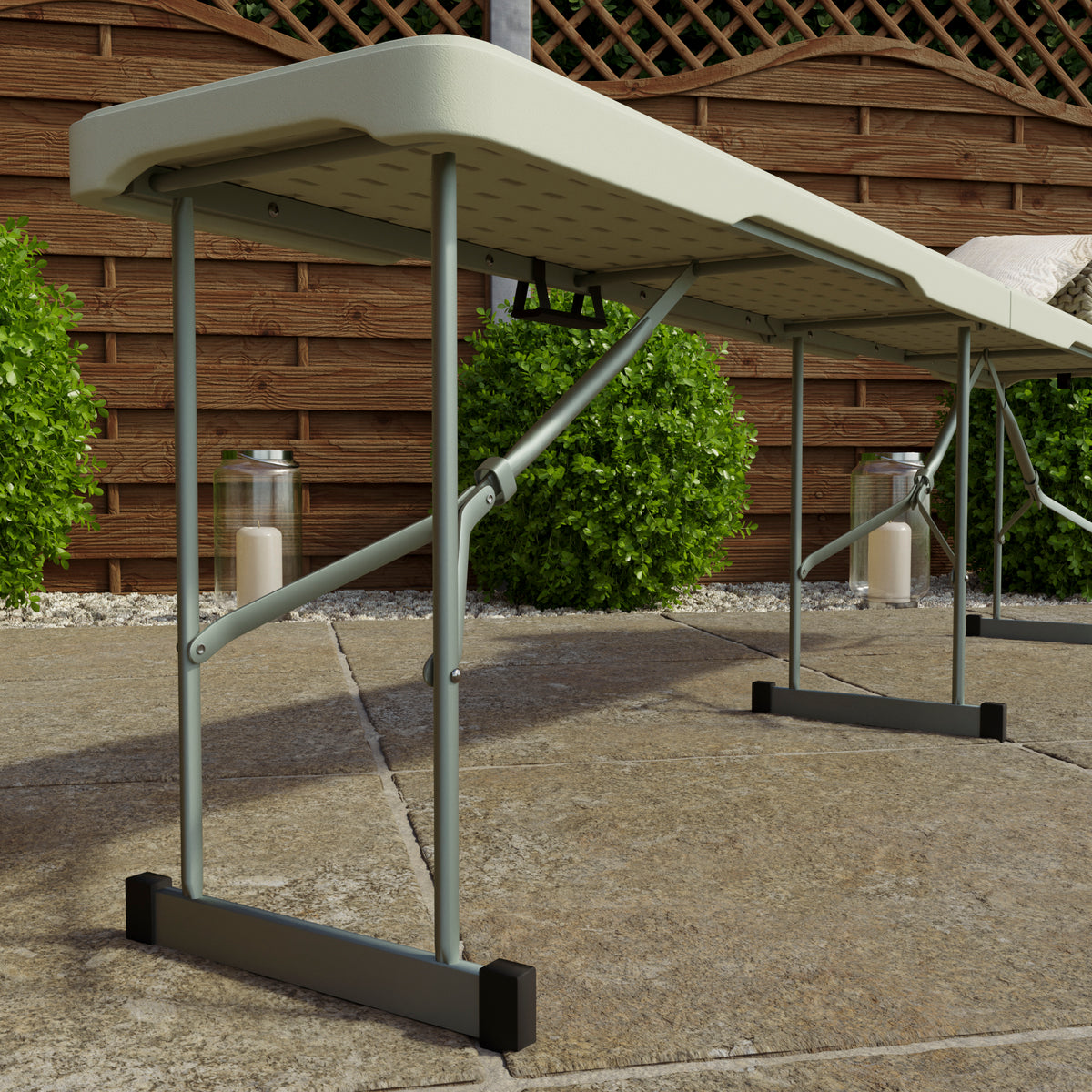 Folding 6ft Bench - Set of 2