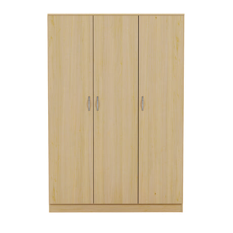 Riano 3 Door Wardrobe for Bedroom Storage - Pine
