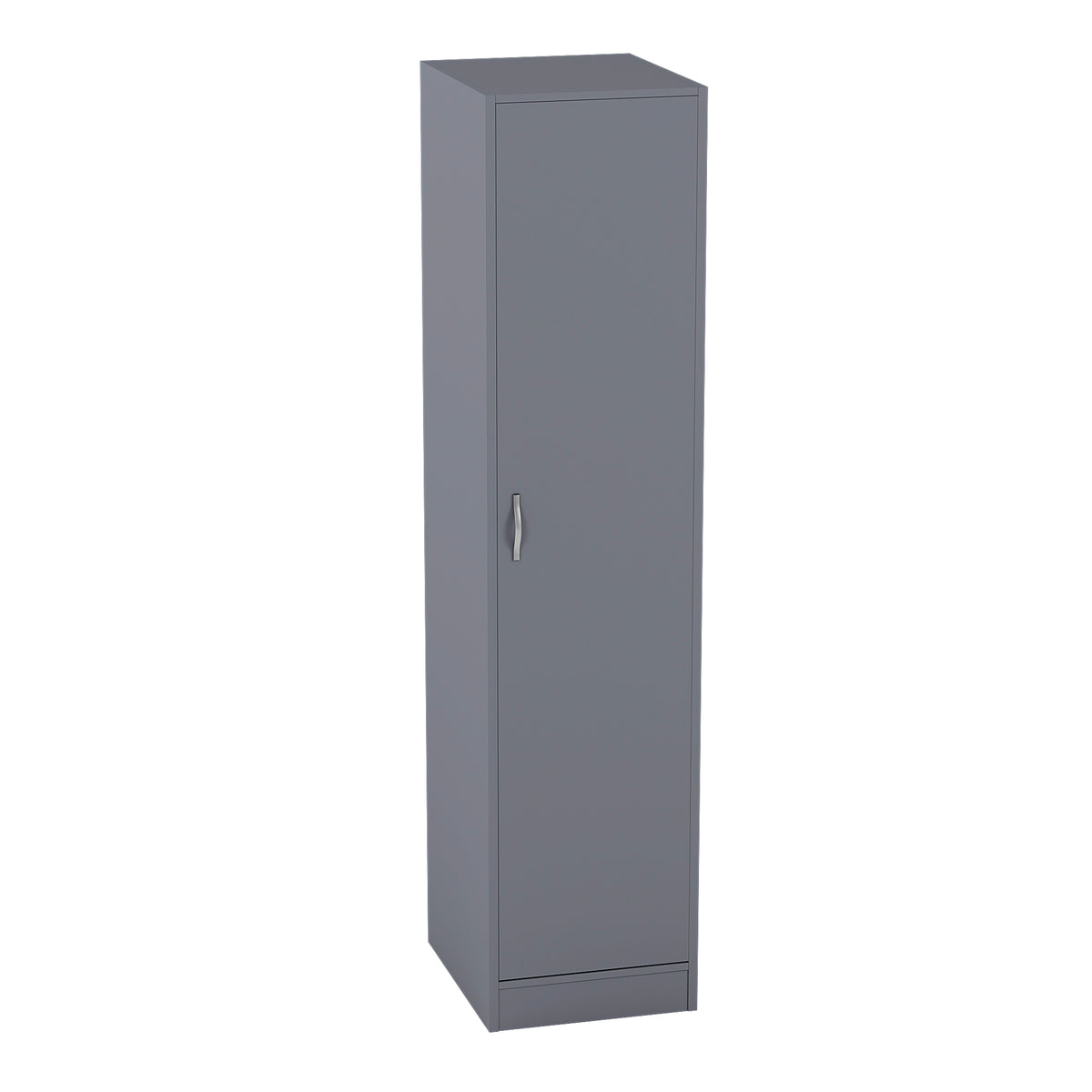 Riano 1 Door Wardrobe, Grey