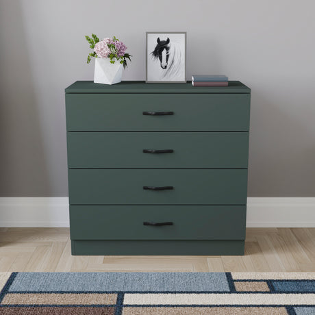 Riano 4 Drawer Chest Green Bedroom Storage Unit
