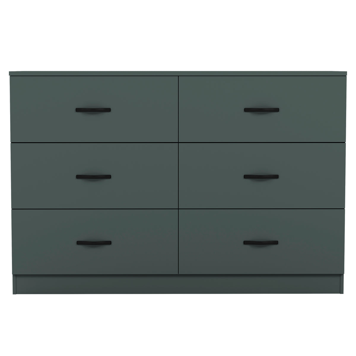 Riano 6 Drawer Chest Green Bedroom Storage Unit
