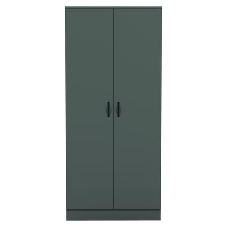 Riano 2 Door Wardrobe for Bedroom Storage - Jasper Green
