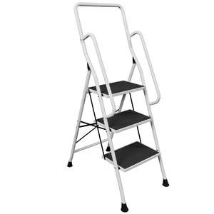3-Step Ladder With Handrail