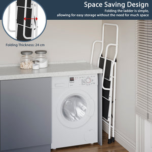 3-Step Ladder With Handrail
